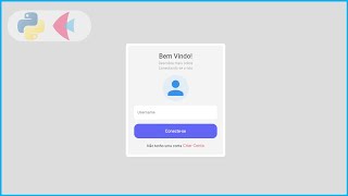 #1 TELA DE LOGIN FEITO NO PYTHON E FLET