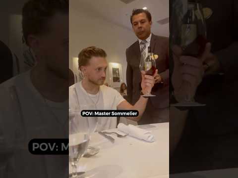 POV: Master Sommelier Tips 🍷 #wine #sommelier #viral #tips #foodie #winetasting #winelovers