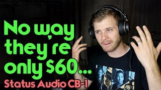Video thumbnail for Arguably Best “Cheap” Mixing Headphones - Status Audio CB-1 Review by C-Threep