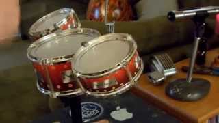 Video thumbnail for 1950-60's Vintage Electro Voice 676 Microphone Vs $4.00 Toy Drums by warmfuzzydeath