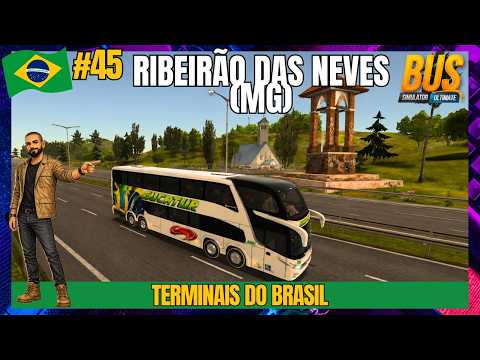 Terminal de Ribeirão das Neves (MG) no Bus Simulator: Ultimate