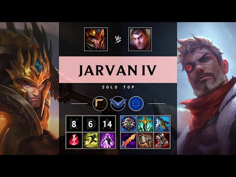 Jarvan IV Top vs Jayce - EUW Diamond Patch 25.13