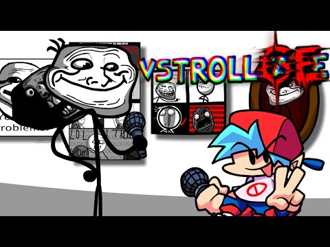 Friday Night Funkin’ - V.S. Trollge (Trollface) REMASTERED FULL WEEK Mod [Fnf Mod Trollface]