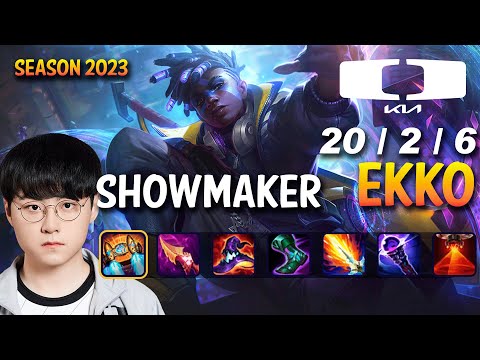 DK Showmaker EKKO vs ORIANNA Mid - Patch 13.19 KR Ranked