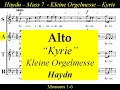 Haydn - Kleine Orgelmesse - Hob XXII:7 - Kyrie - Alto