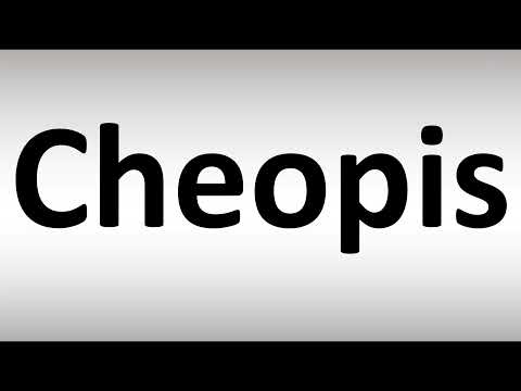 How to Pronounce Cheopis