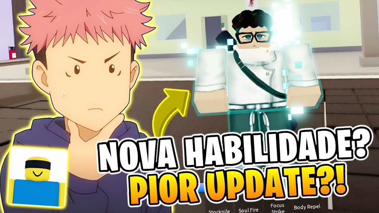 NOVA HABILIDADE?! SERIA ESSE o UPDATE MAIS FRACO do JUJUTSU SHENANIGANS ?? | Roblox - GG Games