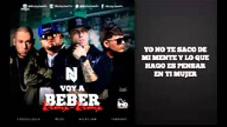 Nicky Jam   Voy a Beber Remix 2 Ft Ñejo, Farruko y Cosculluela   Video Con Letra   Reggaeton 2014