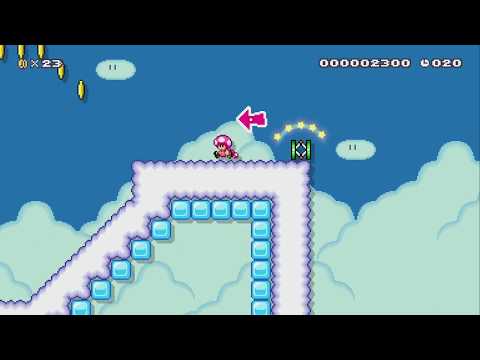 Sky World Sprint by Bladezz - Super Mario Maker 2 - No Commentary 1bx