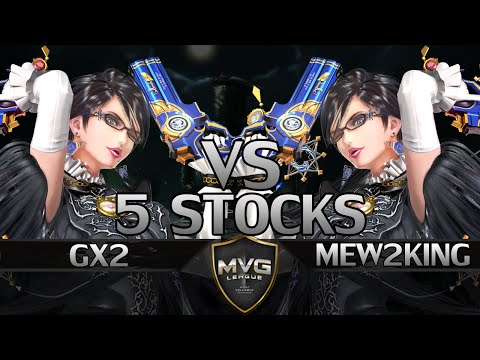 Bayonetta Dittos - Mew2King vs. GX2 - 5 Stock Match
