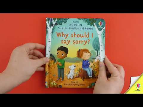 Книга Lift-the-Flap Very First Questions and Answers: Why Should I Say Sorry? video 1