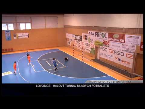 LOVOSICE: Halový turnaj mladých fotbalistů