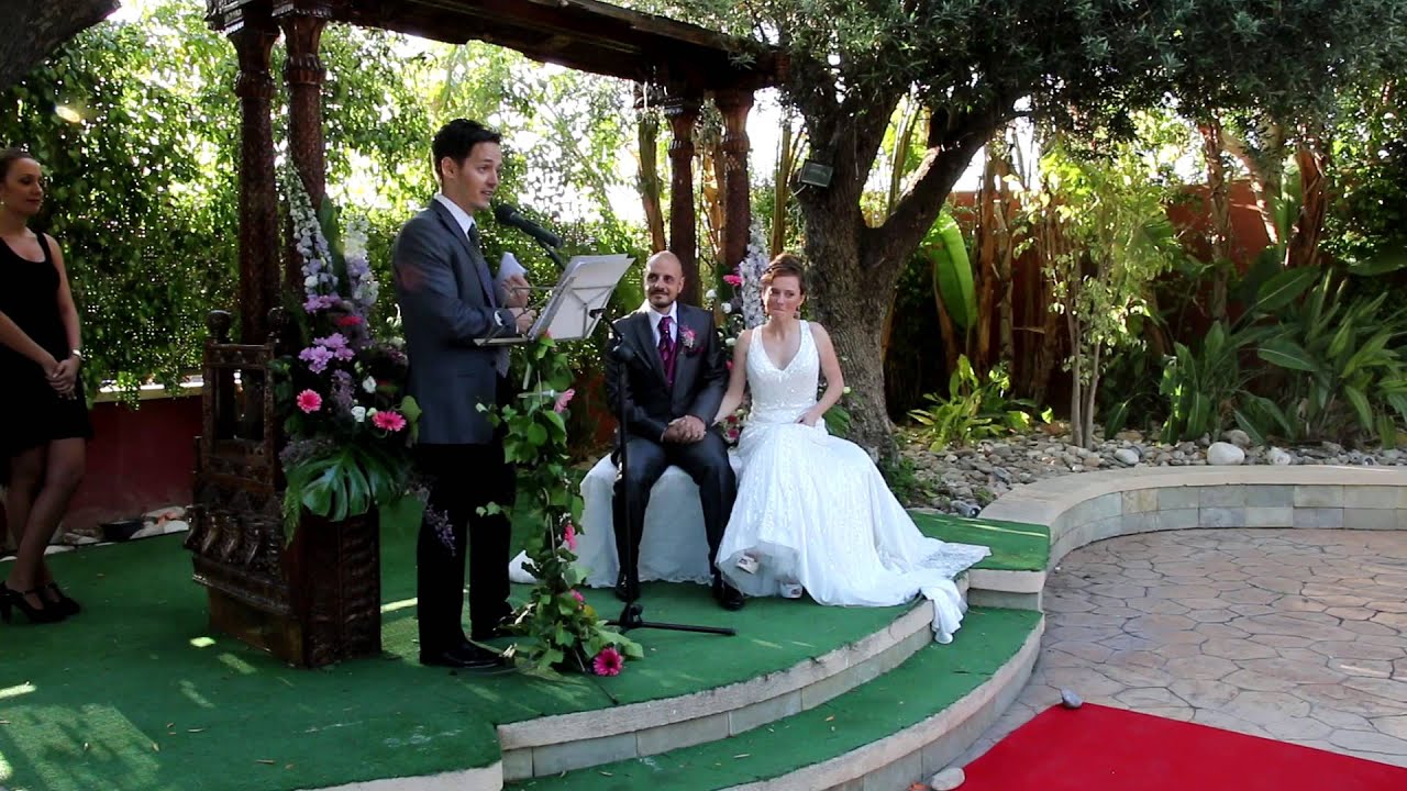 Mi discurso de boda en la boda de mi amigo Moisés Laguna