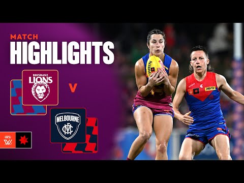 Brisbane Lions v Melbourne Highlights | Round 11, 2025 | AFLW