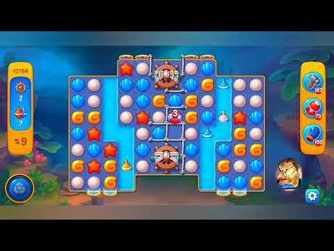 фишдом 2022  #  10794 уровень - прохождение без бустеров # Fishdom,   10794  level - no Boosters.