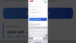 Never Forget a Contact Again - QuickTag Tutorial