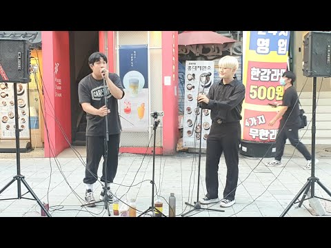 𝙇𝙞𝙫𝙚 2022.09.17 Sat. HeeWon#이희원&WonYoung#이원영 Vocal Busking Hongdae 홍대 버스킹 #SnowHorse