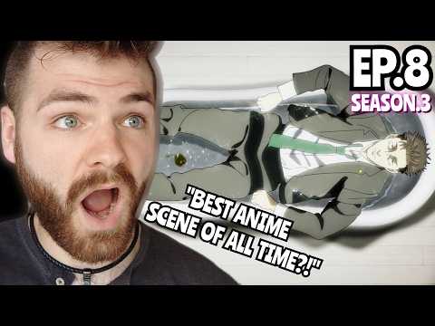 HATERS CRYING OVER THIS PEAK!!!! | JUJUTSU KAISEN SEASON 3 - EPISODE 8 | FIRST TIME REACTION!!