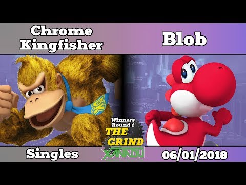 The Grind 29 Chrome Kingfisher (Donkey Kong) vs Blob (Yoshi) Winners Round 1