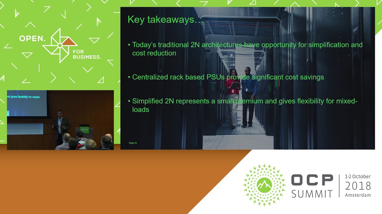 OCPREG18 - Analysis of Data Center Electrical Architectures Supporting Open Compute Project
