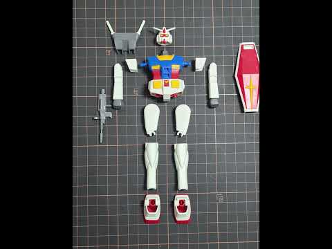 Best Mecha Collection Entry Grade RX 78 2 Gunpla  #gunpla #gundam #asmr