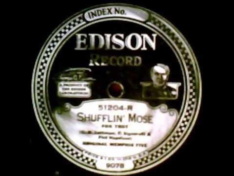 "Shufflin' Mose" - The Original Memphis Five (1923 Edison)