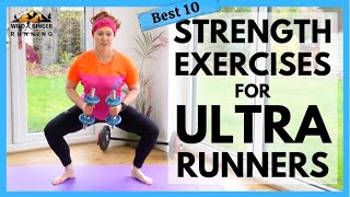 10 best strength exercises for ultra runners - 15 min routine with weights (or use a heavy backpack)
