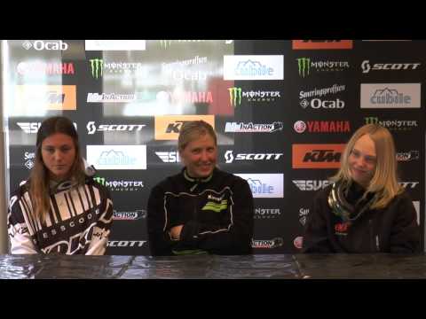 MxInAction - SM Uddevalla 2013 - MX-Girls Presskonferens