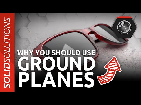 How to add Realism to Renders in Visualize with Ground Planes | Beginner SOLIDWORKS Tutorial