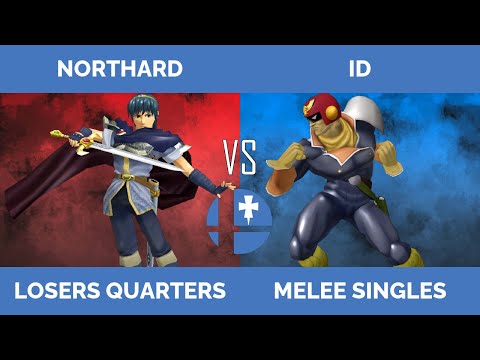 RogaSmash 193: SSBM Losers Quarters - Northard (Marth, Bowser, Luigi) vs Id (C Falcon, Ganon, Luigi)