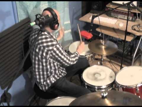 Funky Latin Drum Groove w/music (Timba)