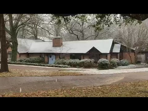 JAN. 10, 2021: Snow in East Texas