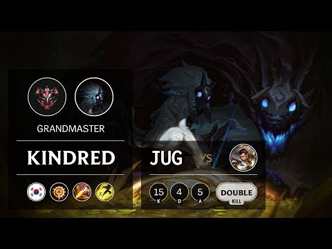 Kindred Jungle vs Xin Zhao - KR Grandmaster Patch 9.10