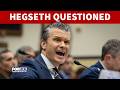 Hegseth pressed on Capital Hill over Iran war costs | LIVE ZONE FULL