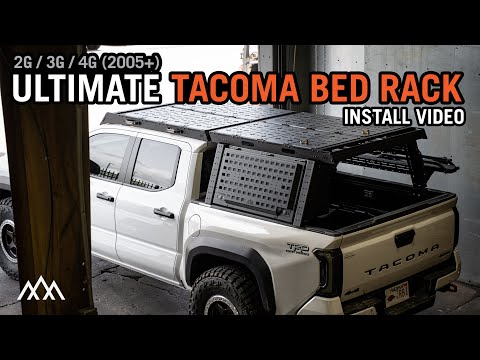 (2005+) Toyota Tacoma Bed Rack - Installation