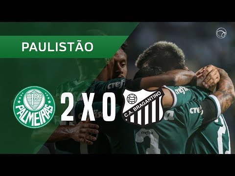 PALMEIRAS 2 X 0 BRAGANTINO - GOLS - 11/02 - PAULISTÃO 2019