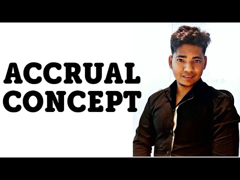 What is Accrual concept in Accounting (in Hindi) ? Why Accrual concept in Accounting (in Hindi)