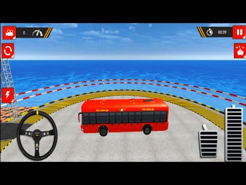 Impossible Bus Stunts Games | Amazing Stunts Bus Driving | Bus Gameplay