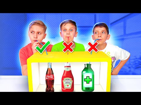 DON’T CHOOSE THE WRONG MYSTERY DRINK CHALLENGE