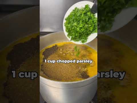 Chef Abdel's Famous Vegetable Soup