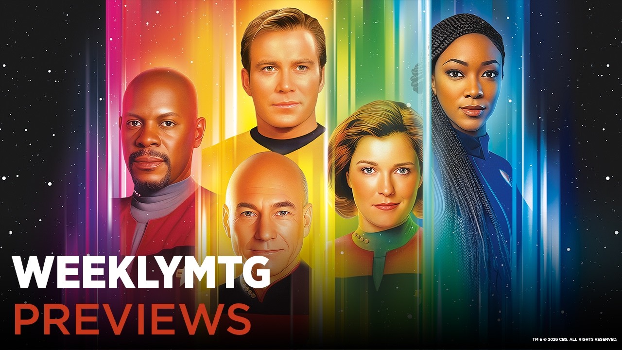 Video thumbnail for WeeklyMTG - Magic: The Gathering® |  Star Trek - Previews