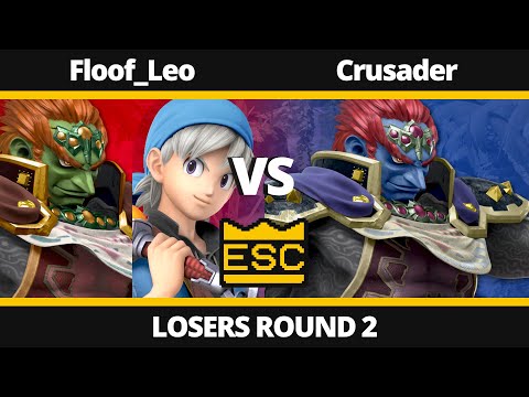 ESC 22 Losers Round 2 - Floof_Leo (Ganondorf, Hero) Vs. Crusader (Ganondorf) - SSBU Local Tournament