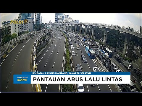 NTMC POLRI - PANTAUAN ARUS LALU LINTAS SIANG 14/05/25