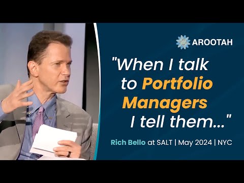 Rich Bello Speaks at SALT iConnections 2024: Insights on Talent Evaluation and Alpha Generation