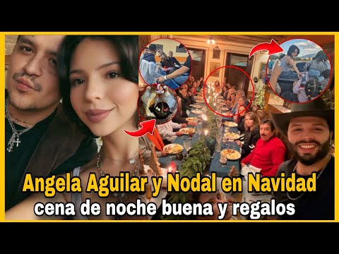 Angela Aguilar y Christian Nodal en Noche Buena! Su hija Feliz, Reparten jueguetes en Zacatecas