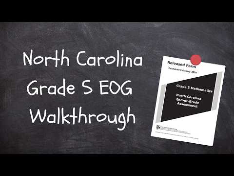 Nc 5th Grade Eog Walkthrough