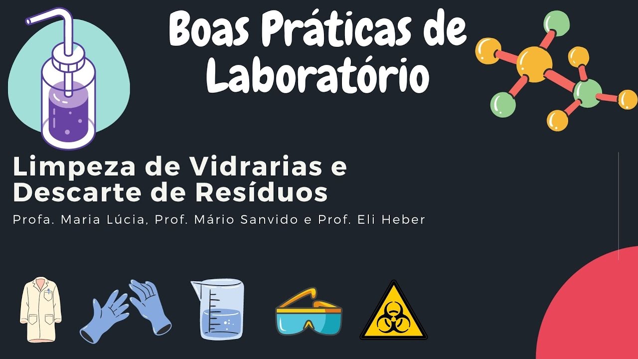 Limpeza de Vidrarias e Descarte de Resíduos
