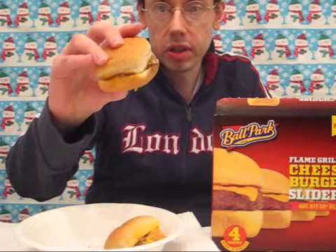 Ball Park Flame Grilled Cheeseburger Sliders Review -...