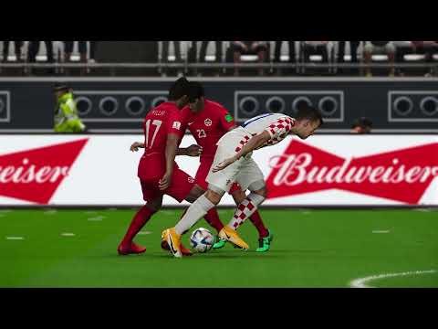 Croatia vs Canada | World Cup 2022 | Full Match | Gameplay