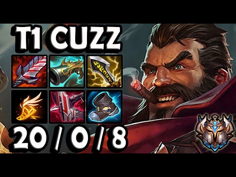 GRAVES Jungle vs ELISE [ T1 Cuzz ] Patch 10.25 Ranked Korea ✅